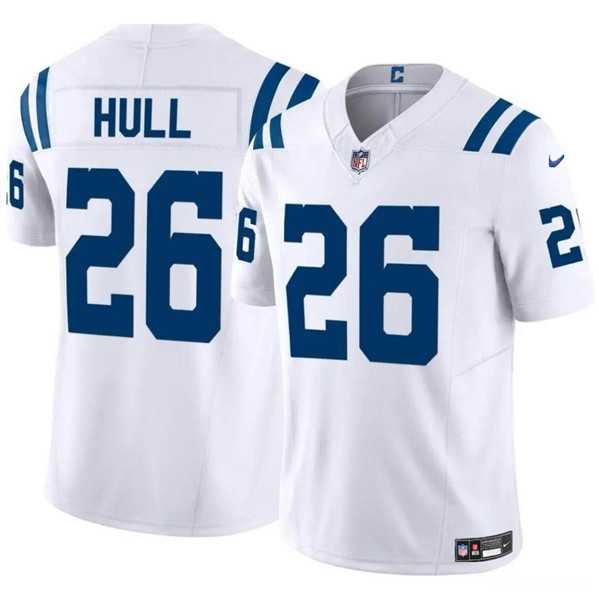 Men & Women & Youth Indianapolis Colts #26 Evan Hull White 2024 F.U.S.E. Vapor Limited Football Stitched Jersey,We sell and wholesale Men & Women & Youth Indianapolis Colts #26 Evan Hull White 2024 F.U.S.E. Vapor Limited Football Stitched Jersey on line form chian!